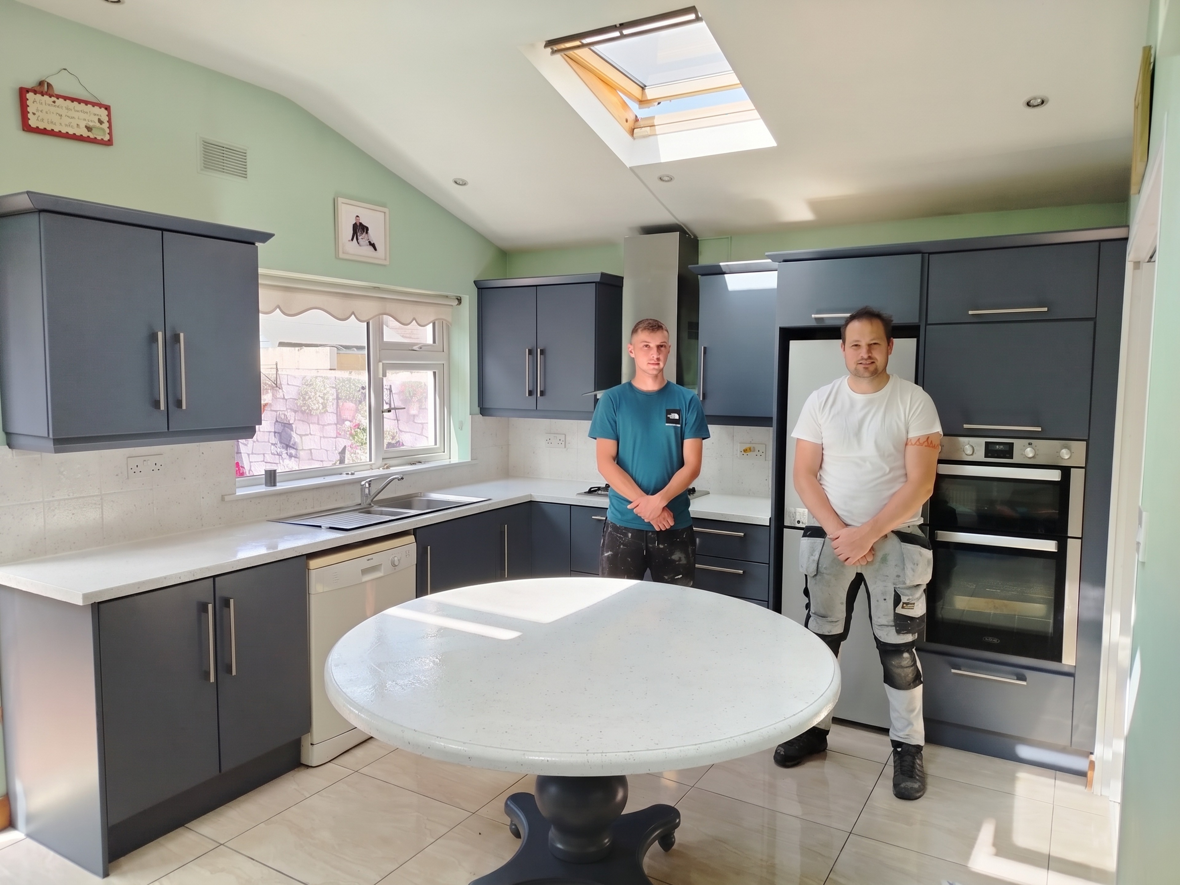 Dublin Kitchen Respray project 19