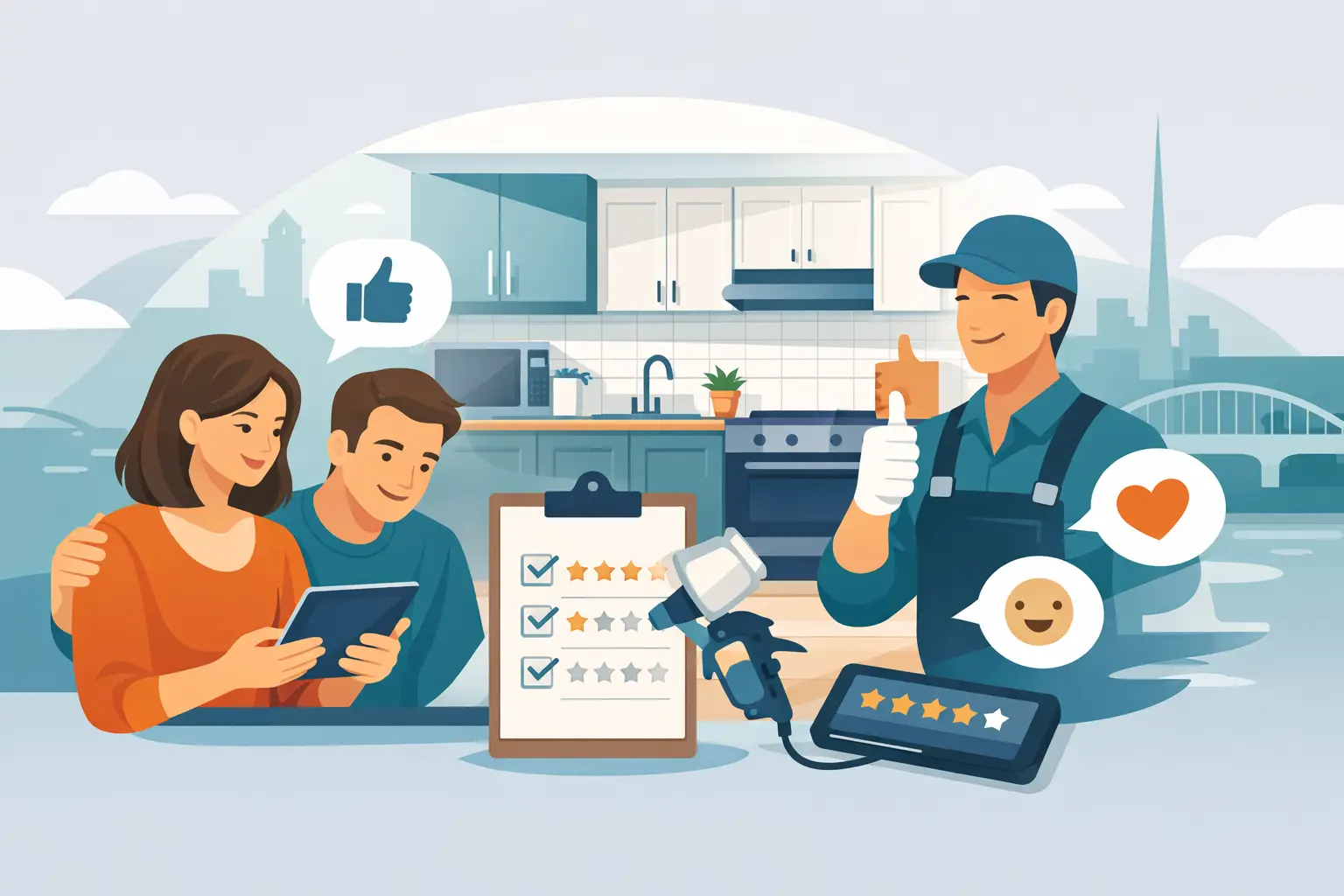 Dublin Kitchen Respray Customer Reviews Guide