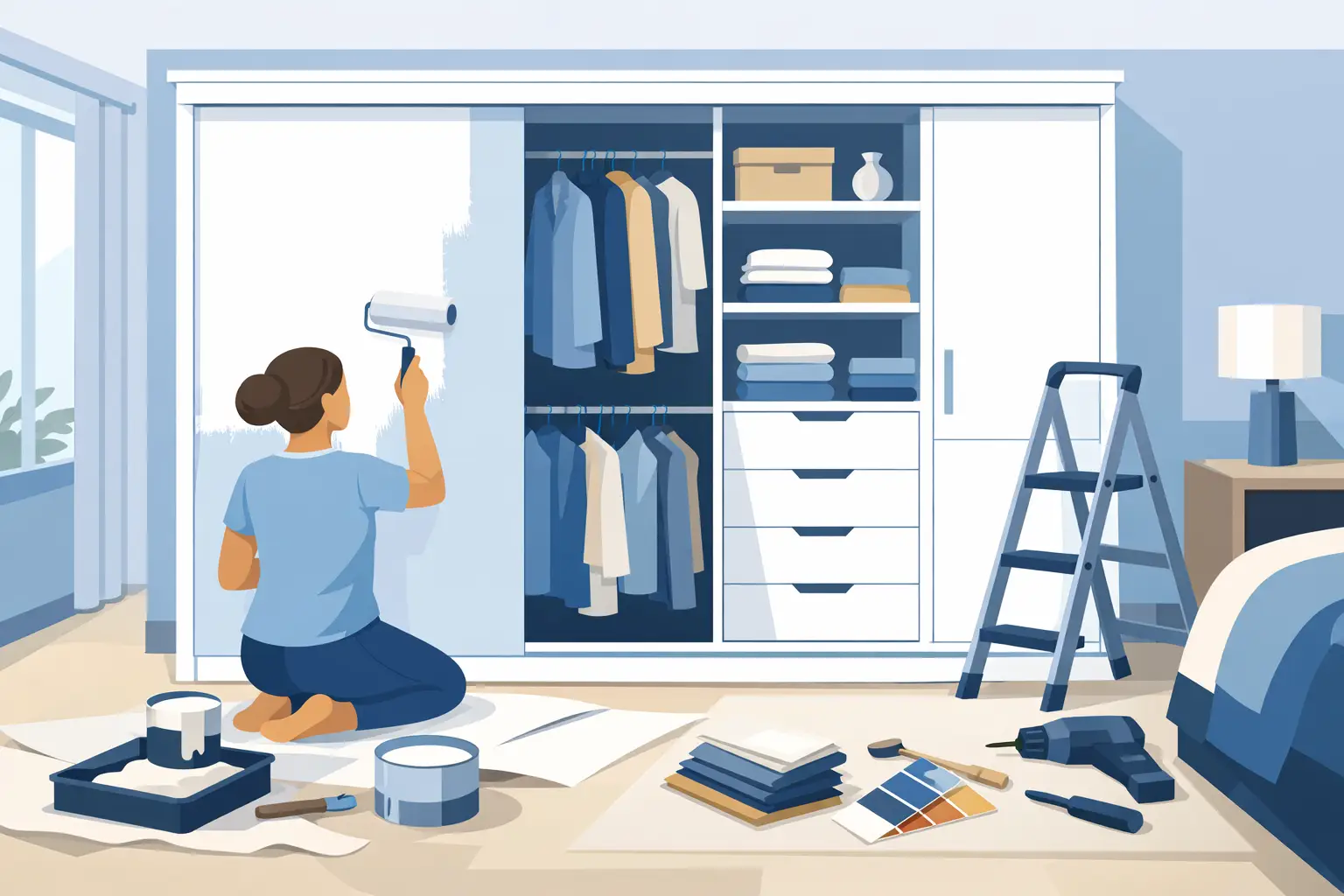 How to Refresh Fitted Wardrobes Properly