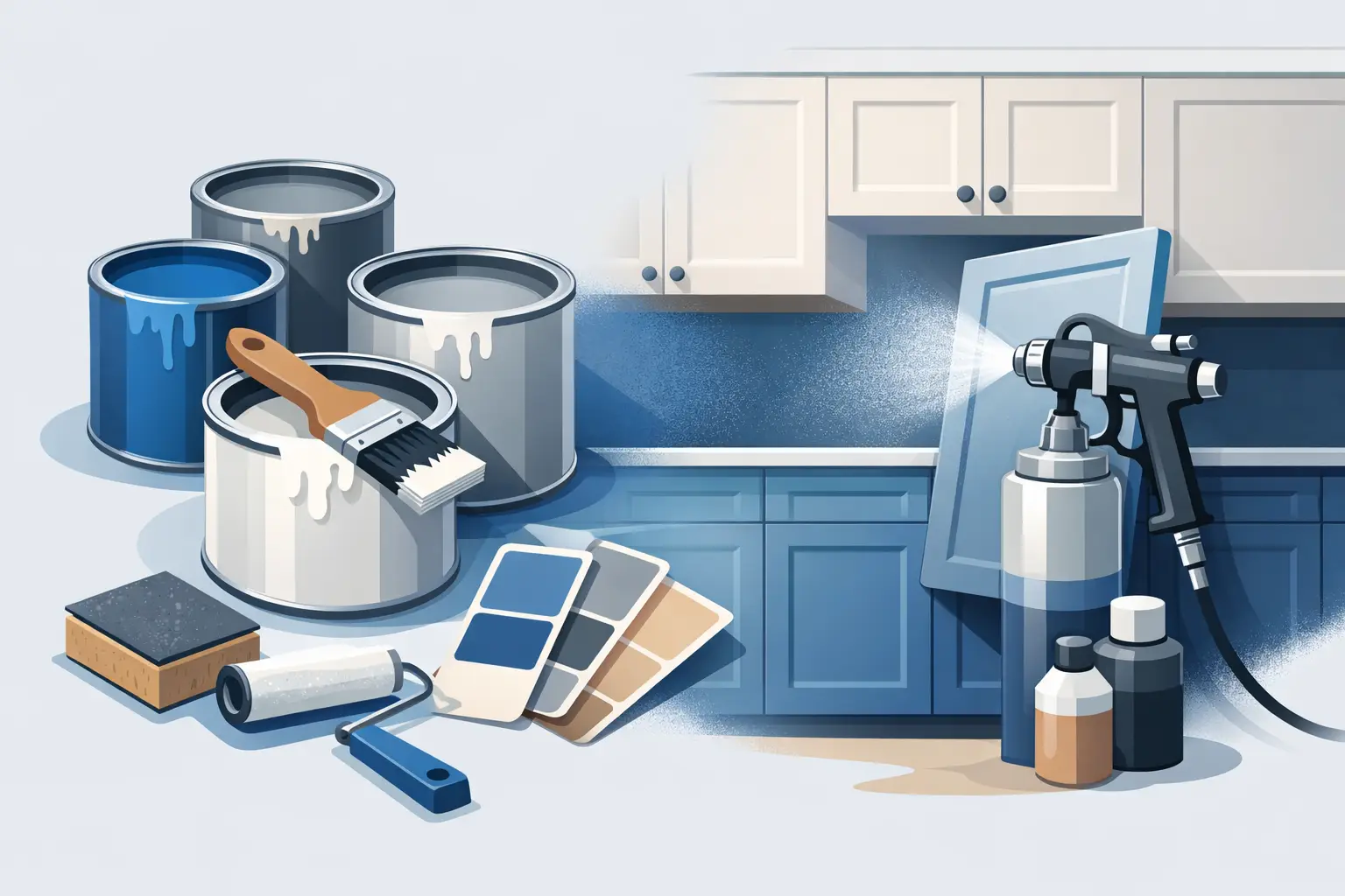 Best Paint Types for Cabinet Respray