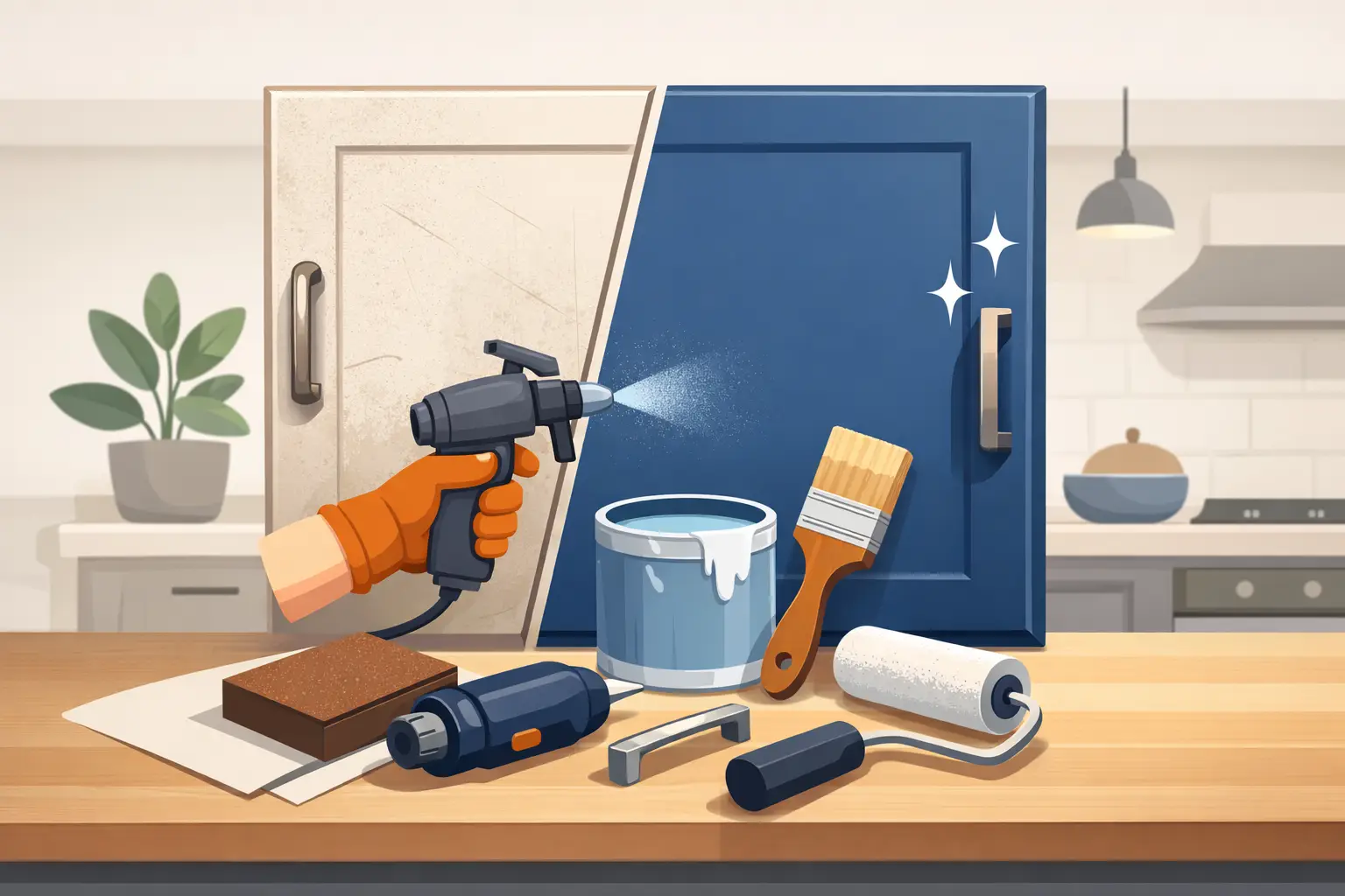 How to Refresh Kitchen Doors Properly