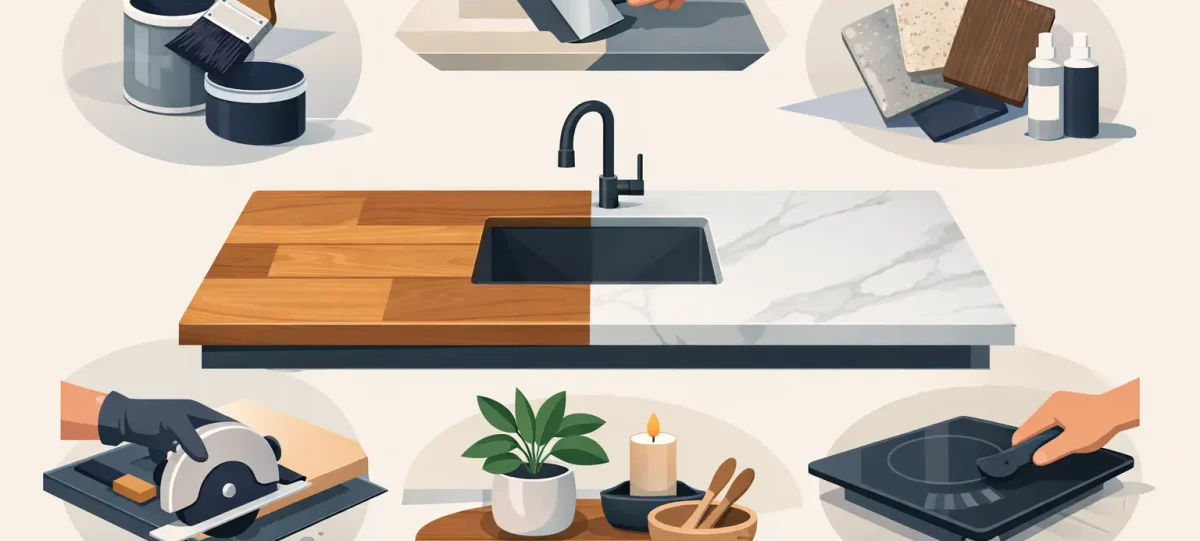 7 Best Ways to Update Worktops
