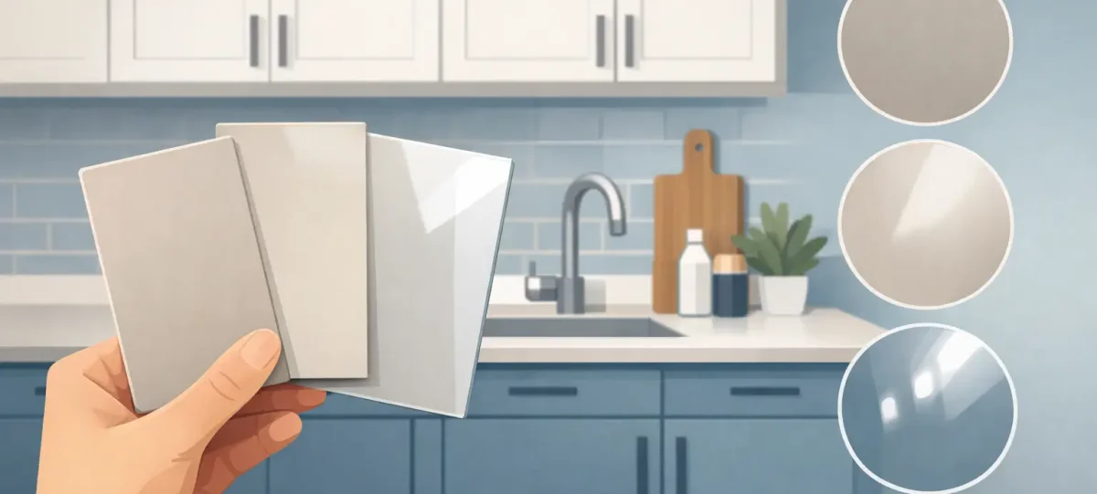 How to Choose Sheen for Kitchen Cabinets