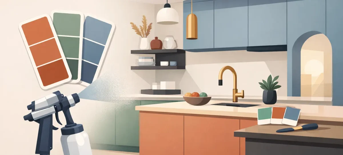 Kitchen Respray Colour Trends for 2026