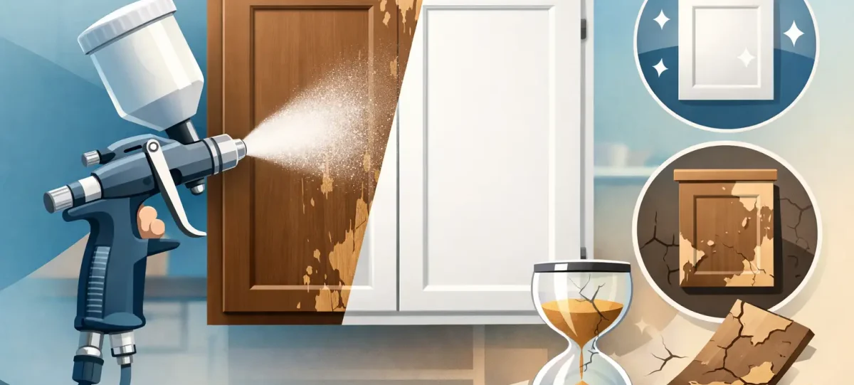 Will Sprayed Cabinets Last? Honest Answer