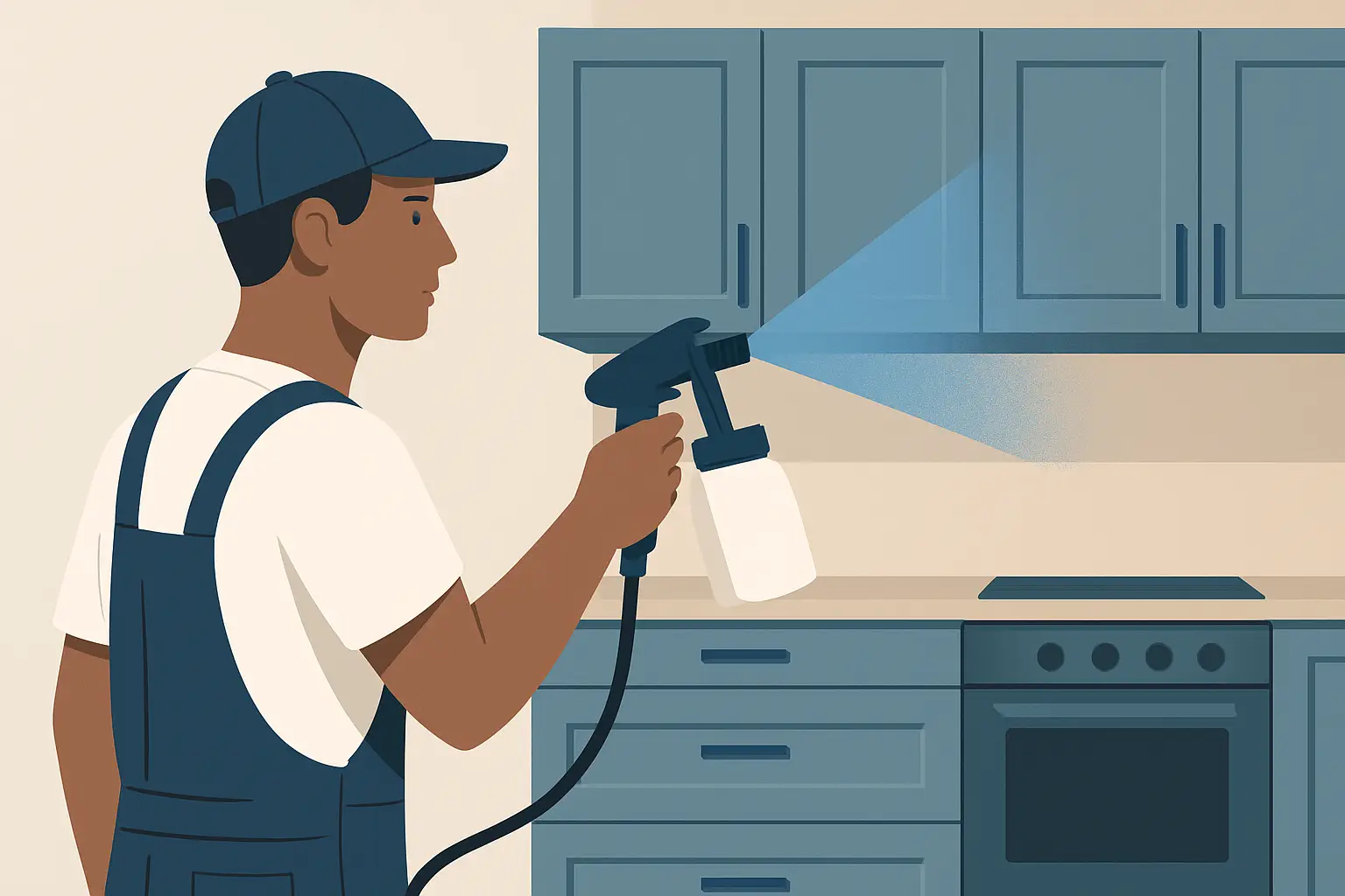 How Much Does It Cost to Respray Kitchen Cabinets in Dublin?