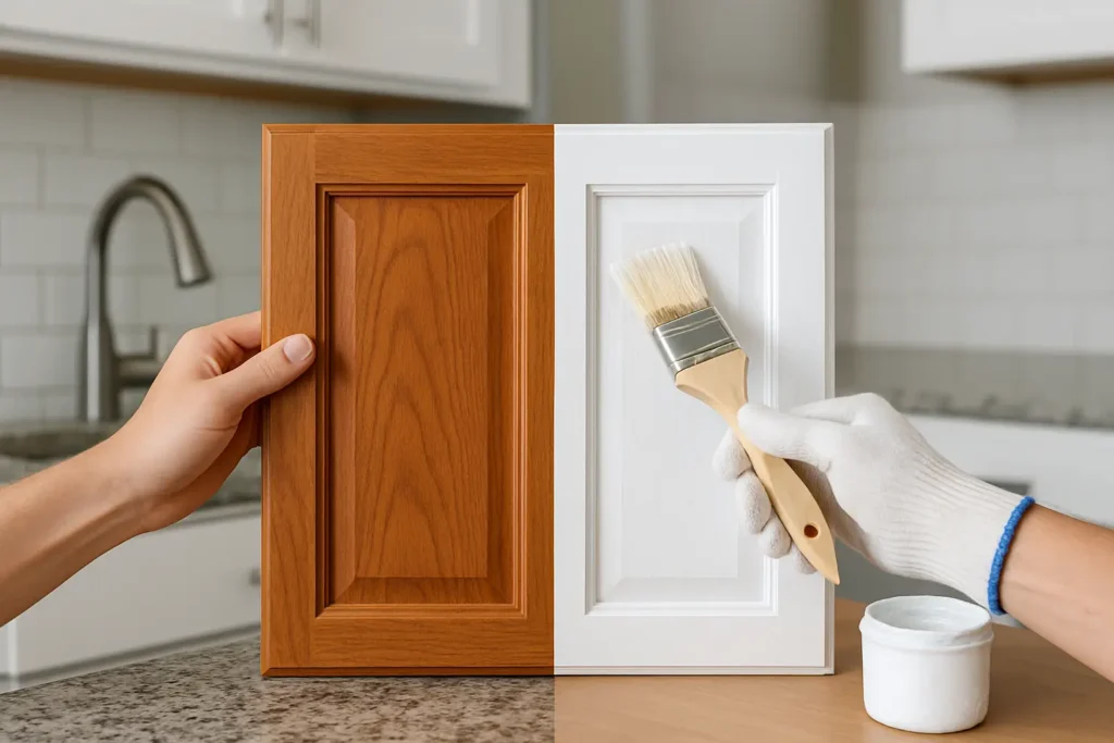 Cabinet Resurfacing or Painting: What Fits?