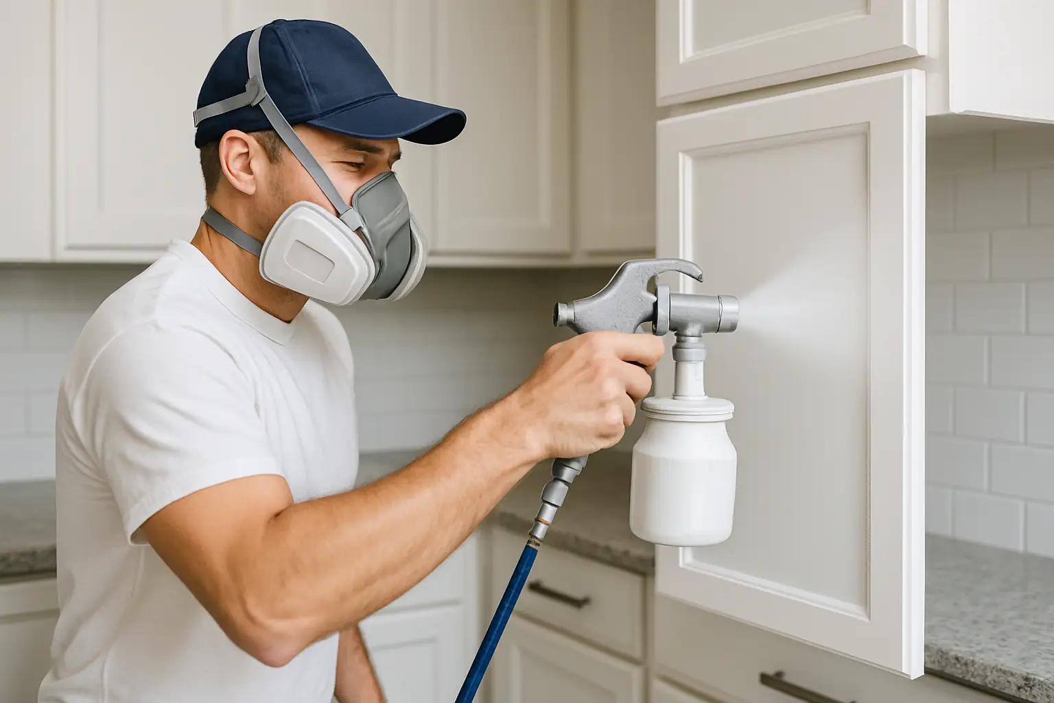 Expert Cabinet Respraying That Lasts