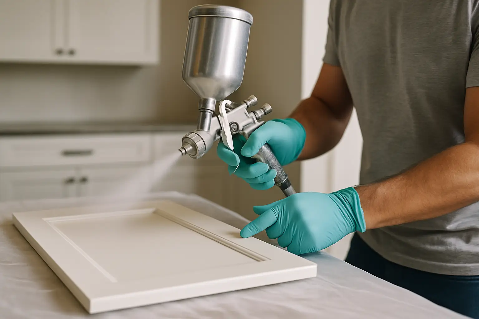 Get a Factory-Smooth Cabinet Finish at Home