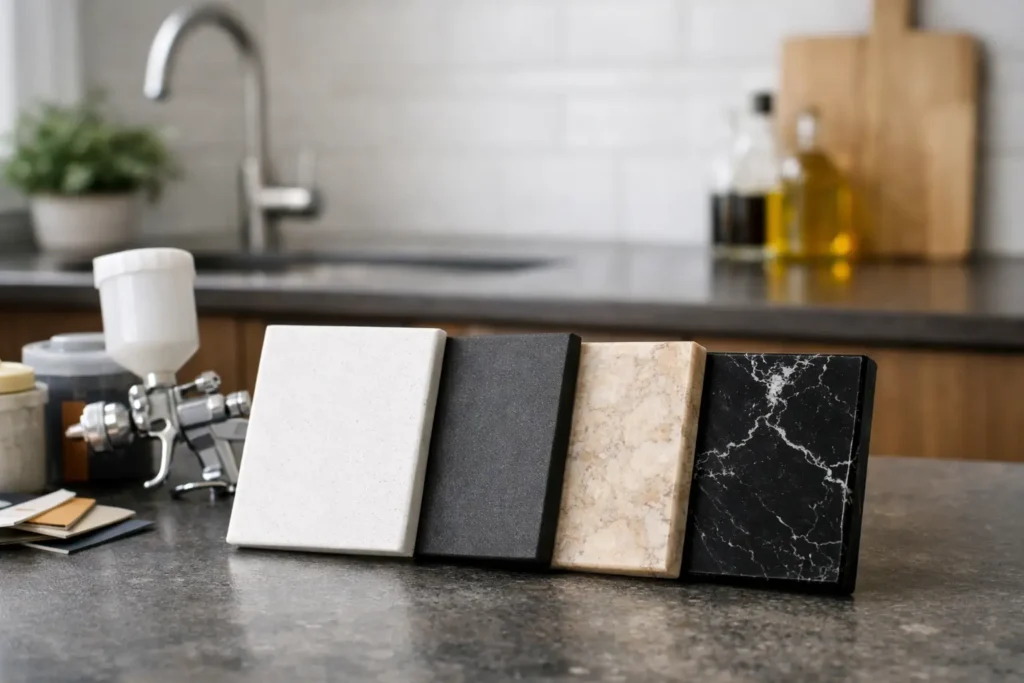 Best Worktop Respray Colours for Kitchens