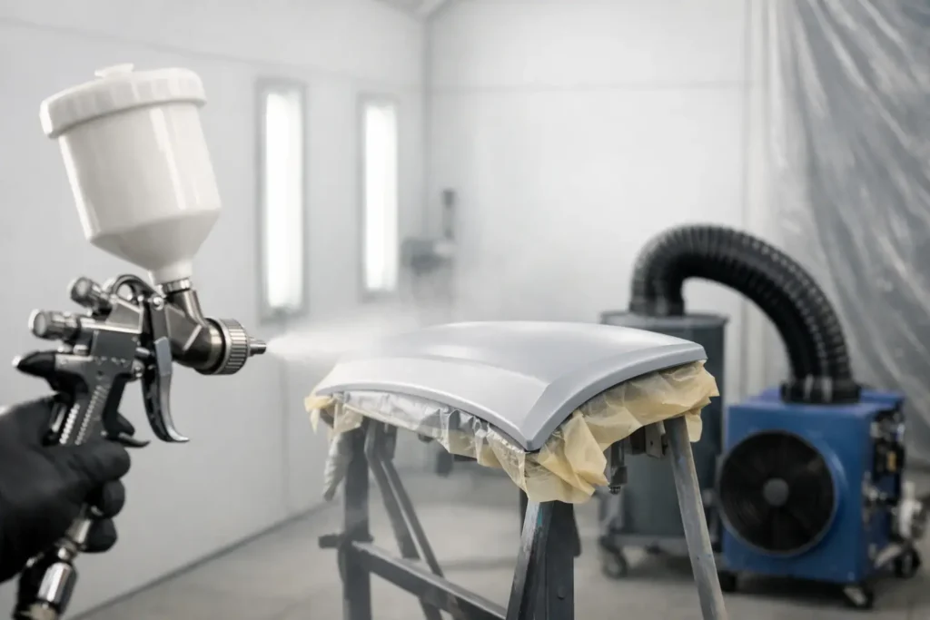 How to Build a Dust Free Spray Setup