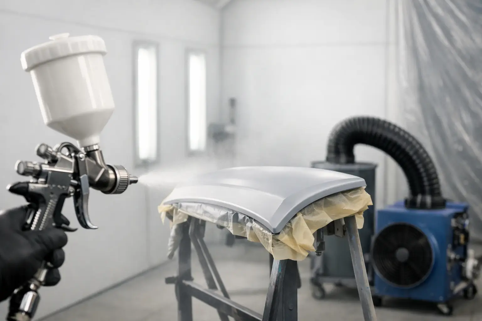 How to Build a Dust Free Spray Setup