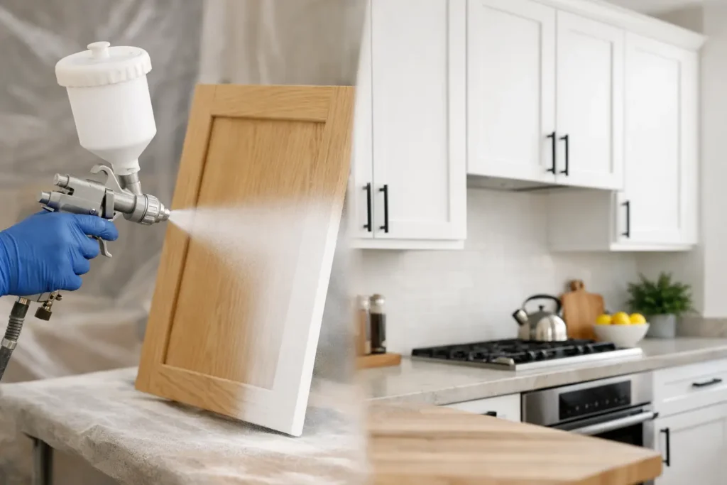 Is Kitchen Cabinet Respraying Worth It?