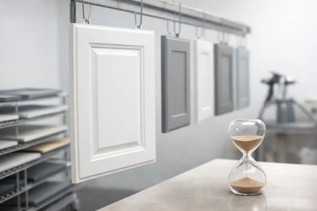 Kitchen Cabinet Respray Drying Time Explained