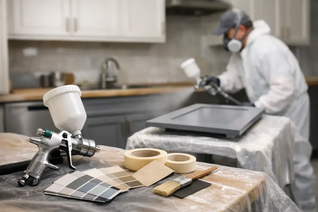 Kitchen Cabinet Respray Price Guide