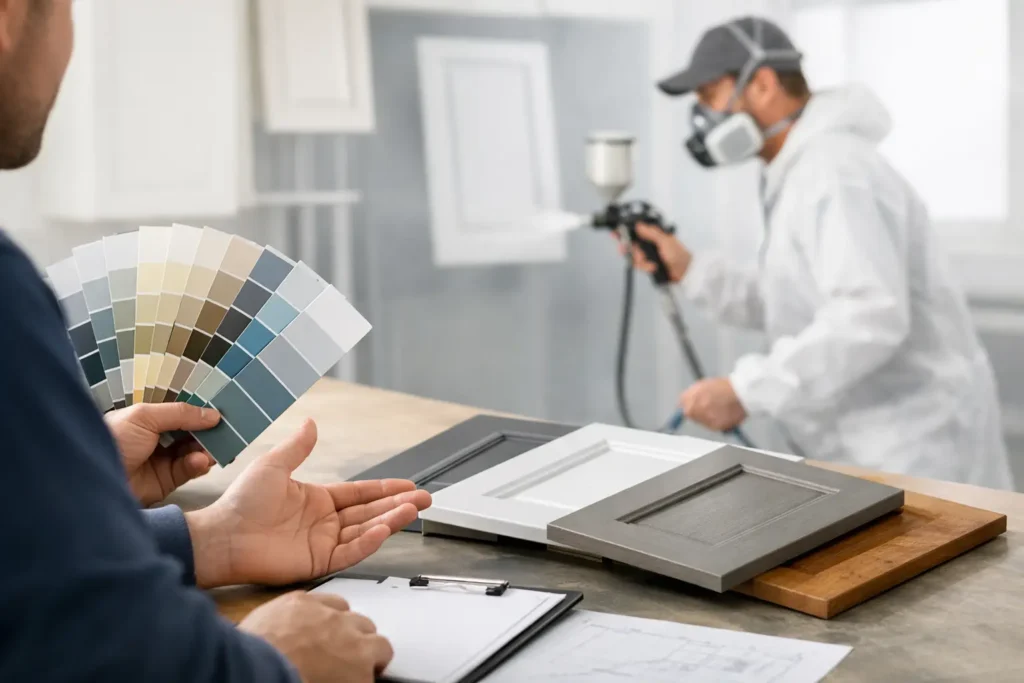 How to Choose a Cabinet Respray Company