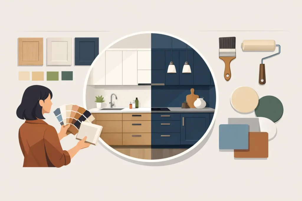 How to Choose Cabinet Colour Scheme