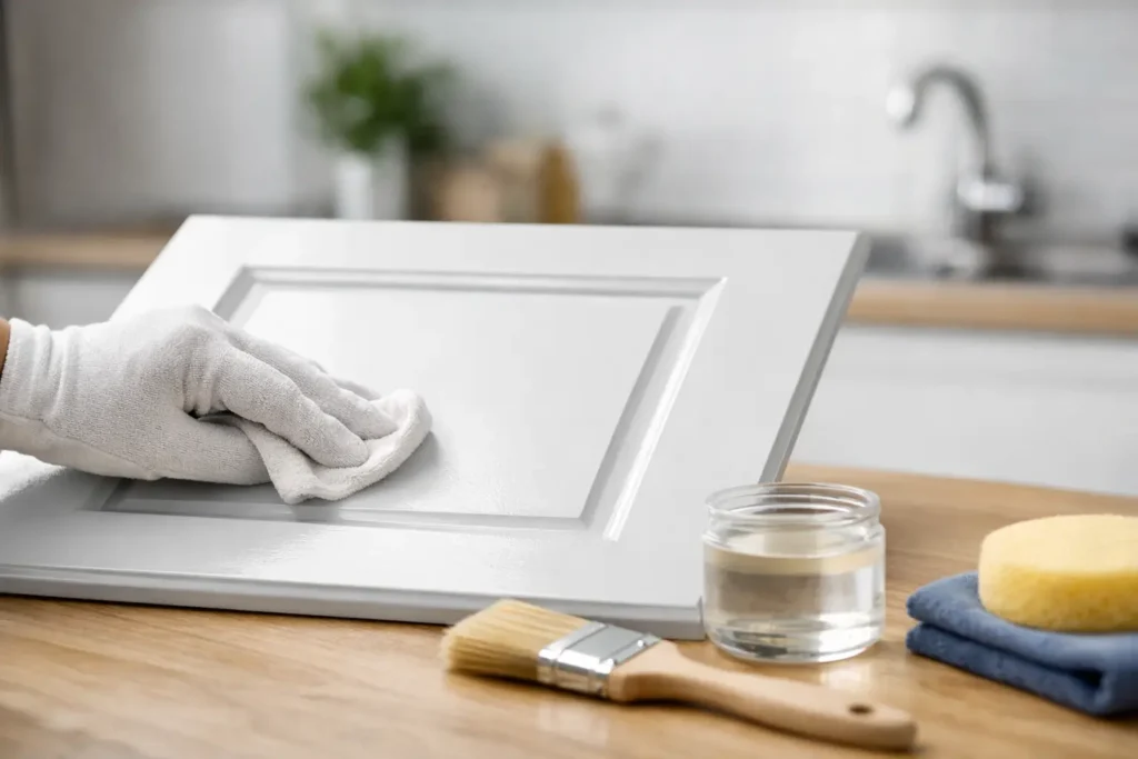 How to Protect Resprayed Cabinet Doors