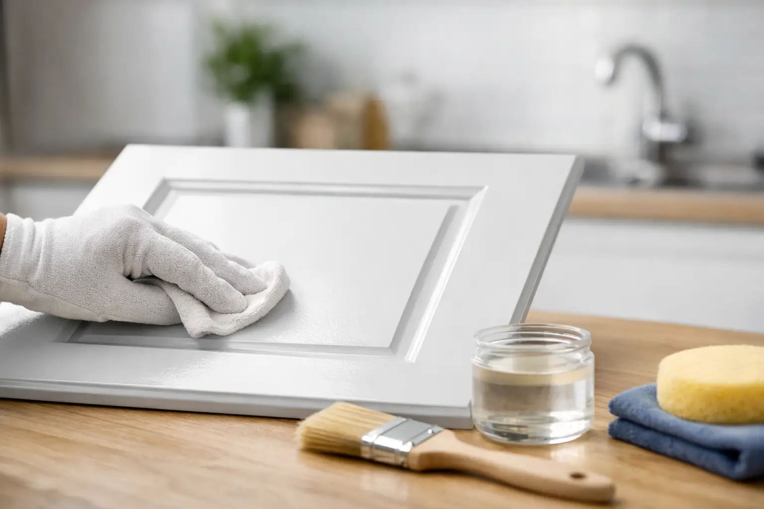 How to Protect Resprayed Cabinet Doors