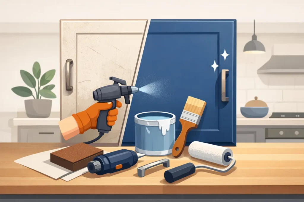 How to Refresh Kitchen Doors Properly