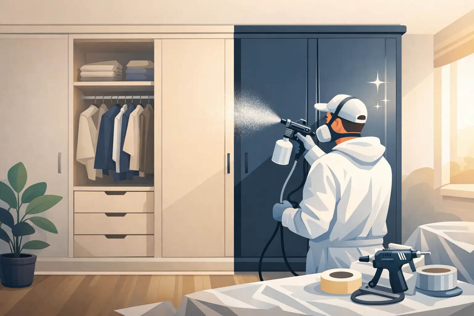 Is Wardrobe Spraying Kildare Worth Your While?