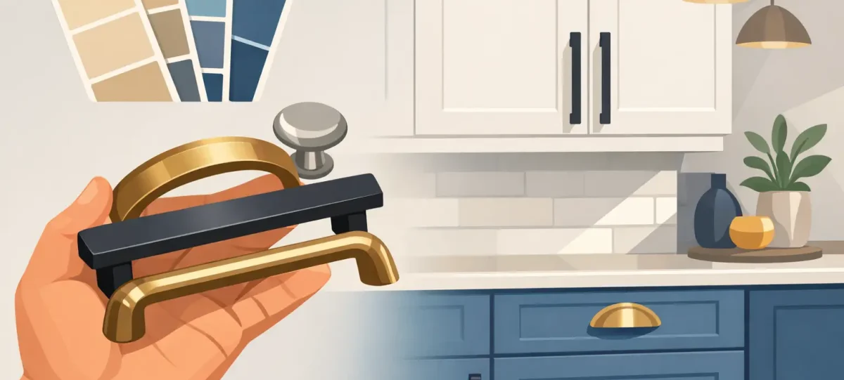 Best Handles to Update Resprayed Cabinets