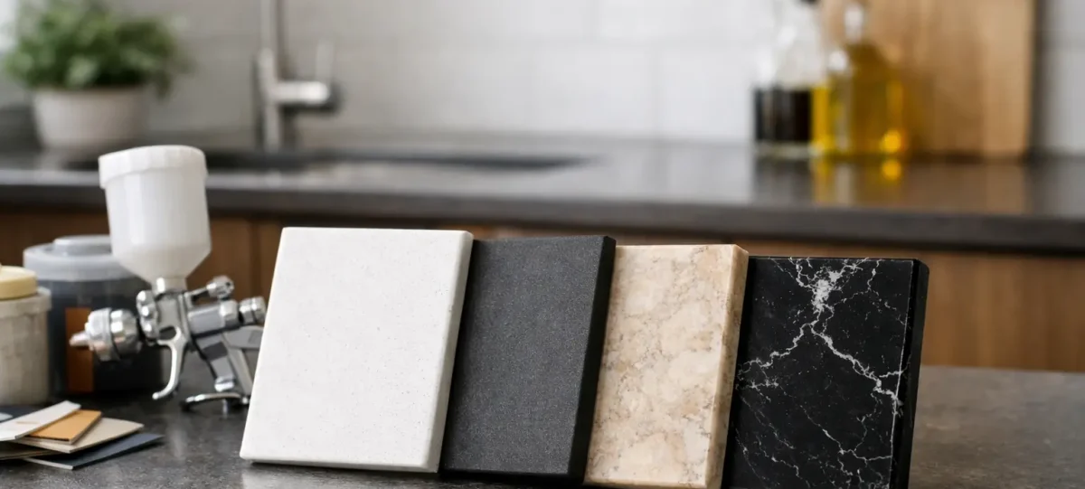 Best Worktop Respray Colours for Kitchens