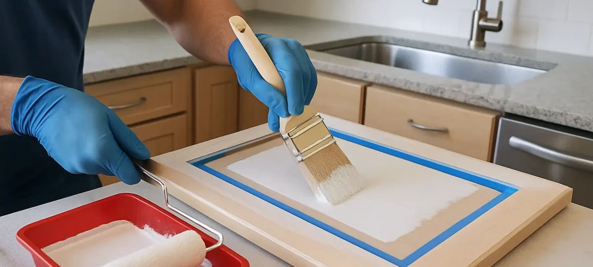 Cabinet Painting Without Removal: What Works