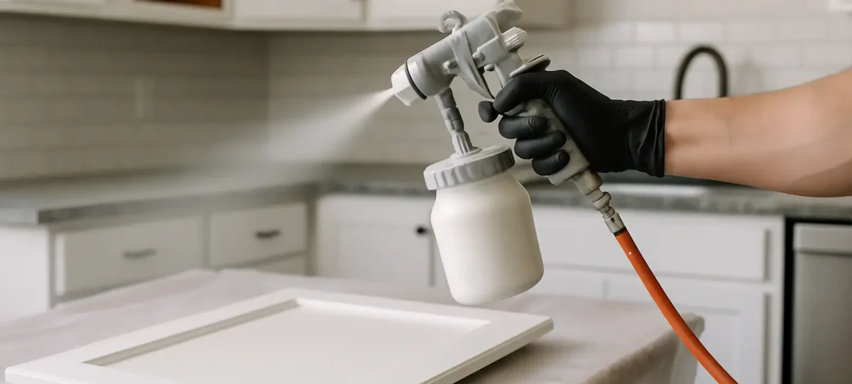 DIY Kitchen Cabinet Spraying Tips That Work