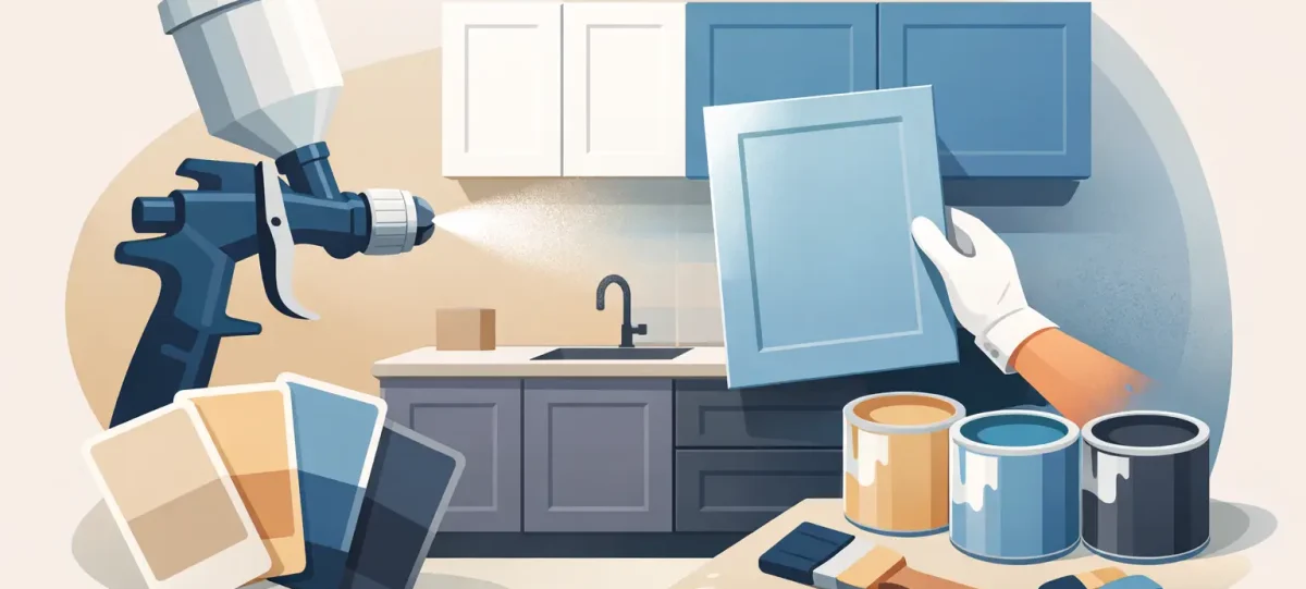 How to Choose Cabinet Spray Paint