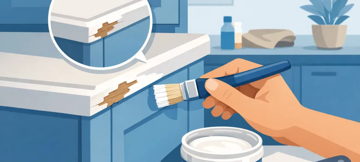 How to Fix Chipped Cabinet Paint Properly