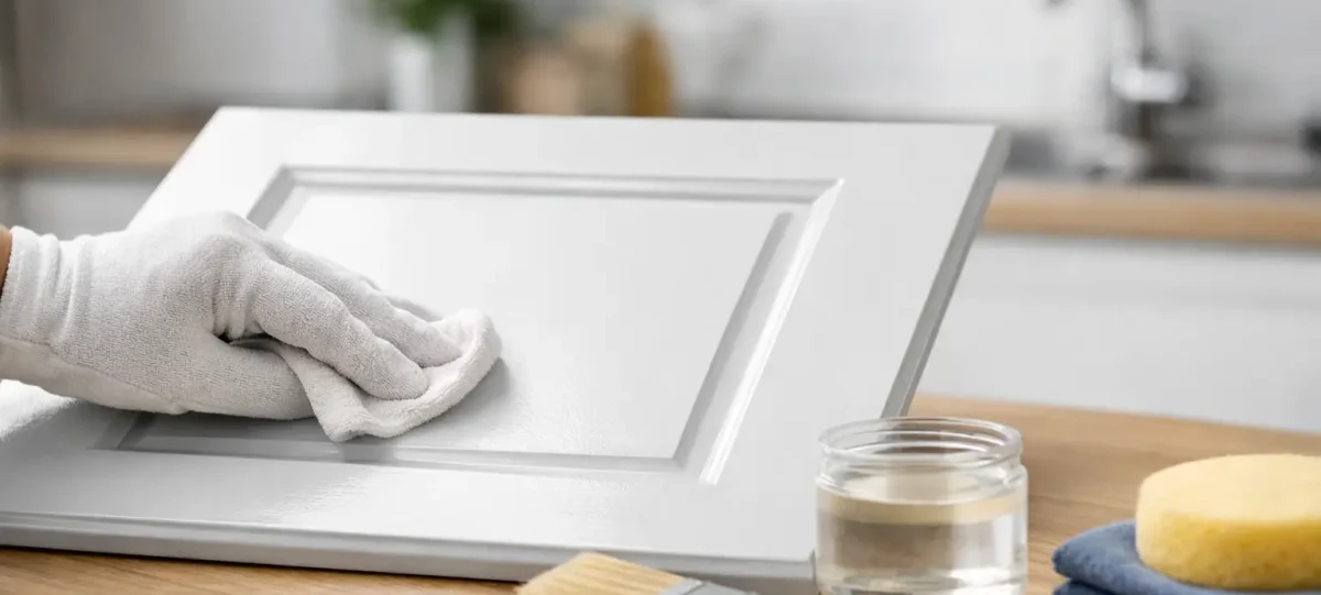 How to Protect Resprayed Cabinet Doors