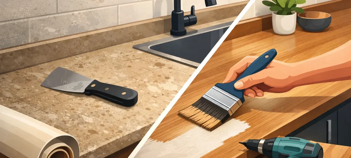 How to Update Laminate Worktops