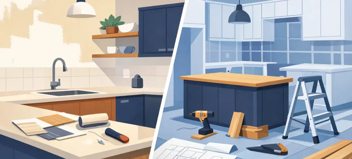 Kitchen Makeover or Full Renovation?