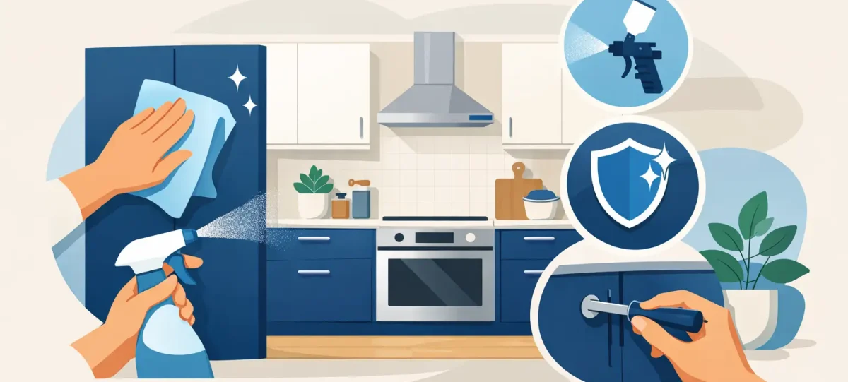 Kitchen Respray Aftercare Guide for Durability