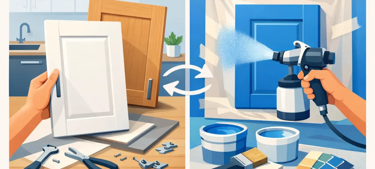 Replace Kitchen Doors or Respray? Which Is Best?