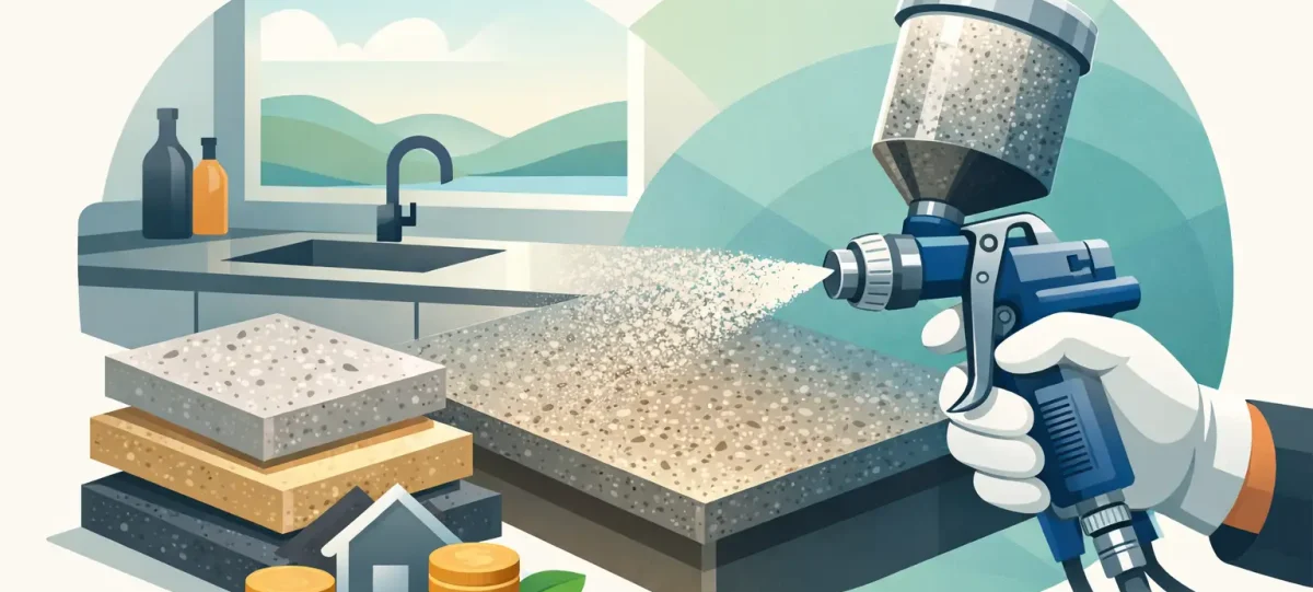 Spray Granite Worktop Cost Ireland Guide