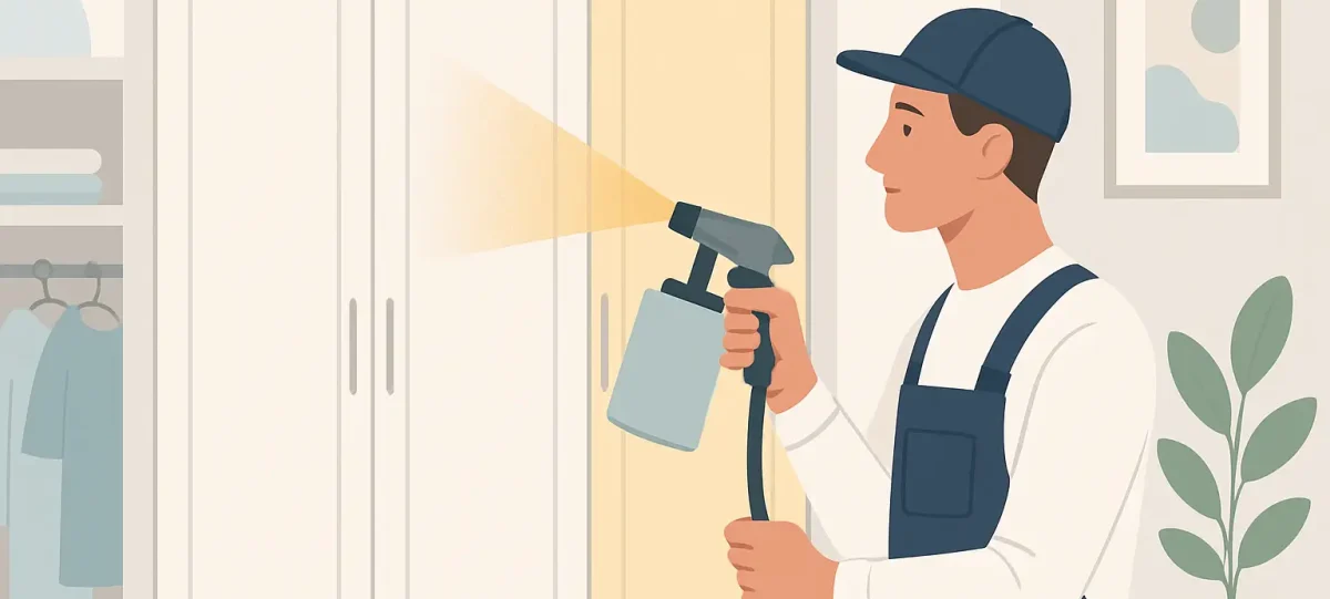 Transform Your Space: Inside the Wardrobe Respray Service